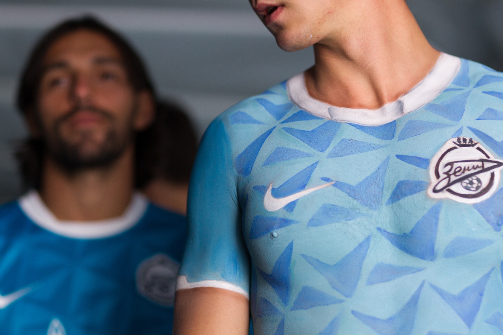 Бекстейдж съемки рекламного ролика Nike
