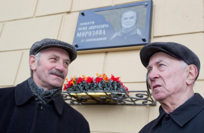 Церемония открытия памятной доски Константина Лемешева