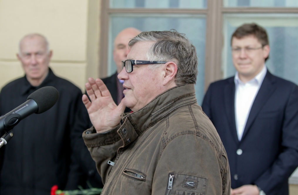 Церемония открытия памятной доски Константина Лемешева