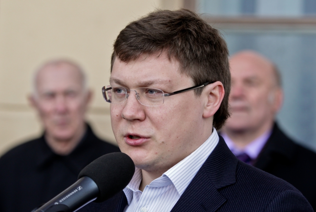 Церемония открытия памятной доски Константина Лемешева