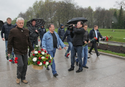 Зенит на Пискаревском кладбище