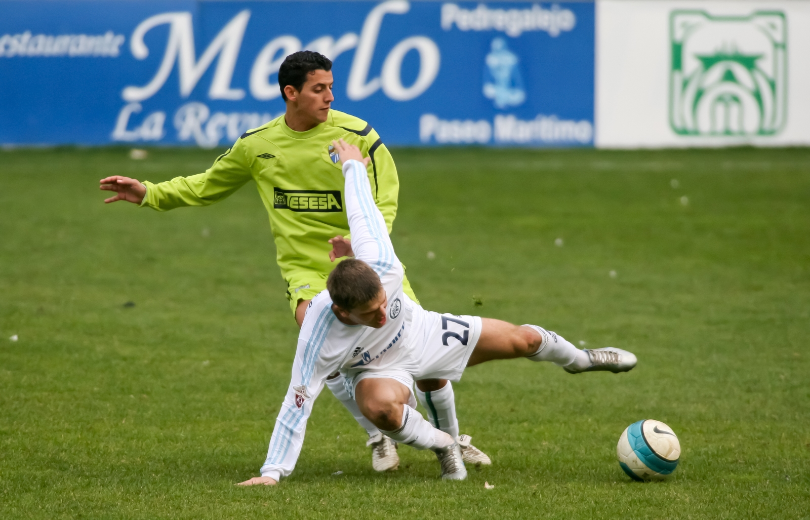 2007 год. Товарищеский матч. «Малага» — «Зенит».