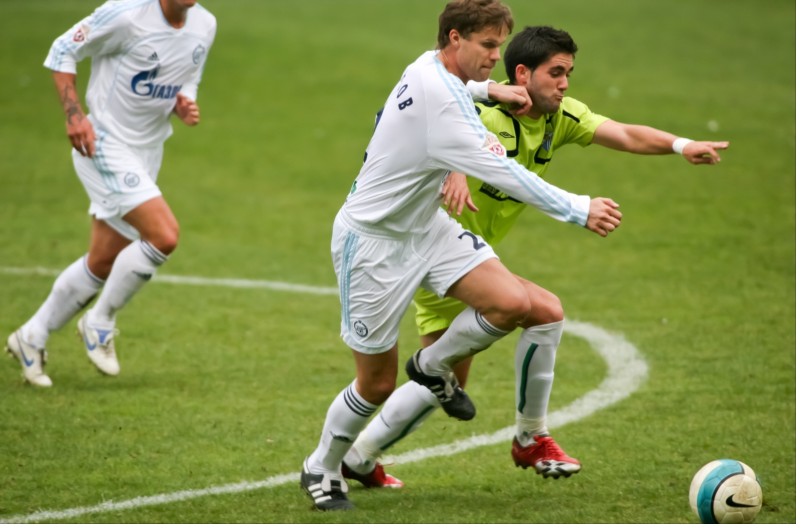 2007 год. Товарищеский матч. «Малага» — «Зенит».