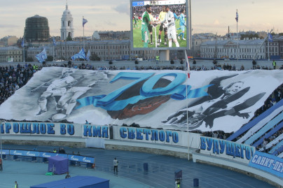 Чемпионат России 2012/2013. Матч 8-го тура «Зенит» — «Терек».