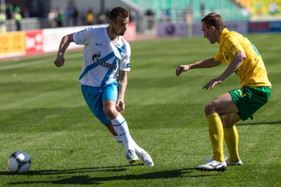 Чемпионат России 2012/2013,  «Кубань» — «Зенит». 
