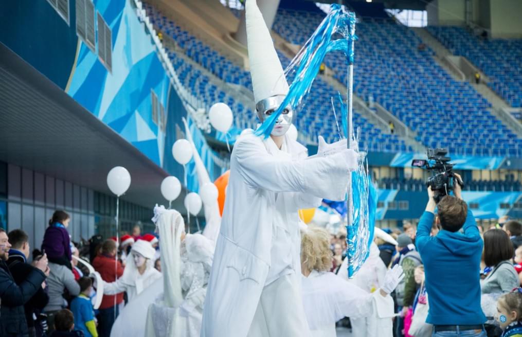 Новогодний «Фан-Променад» на матче «Зенит» — «Урал»