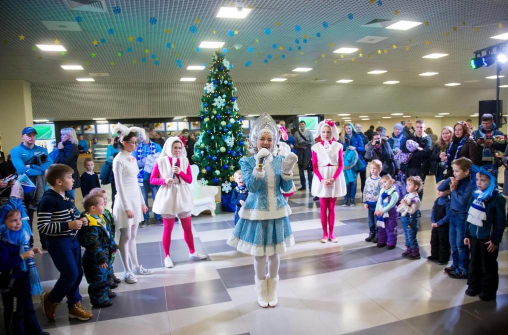 Новогодний «Фан-Променад» на матче «Зенит» — «Урал»