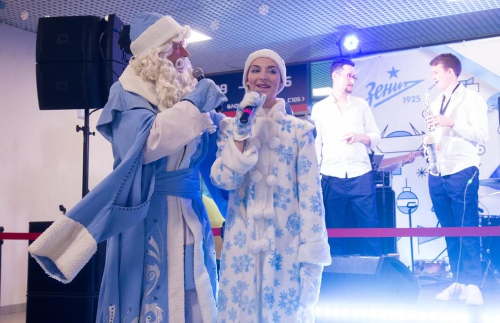 Новогодний «Фан-Променад» на матче «Зенит» — «Урал»