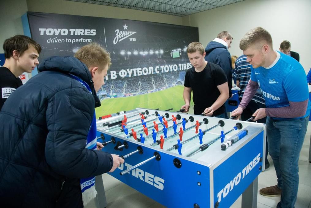 Новогодний «Фан-Променад» на матче «Зенит» — «Урал»