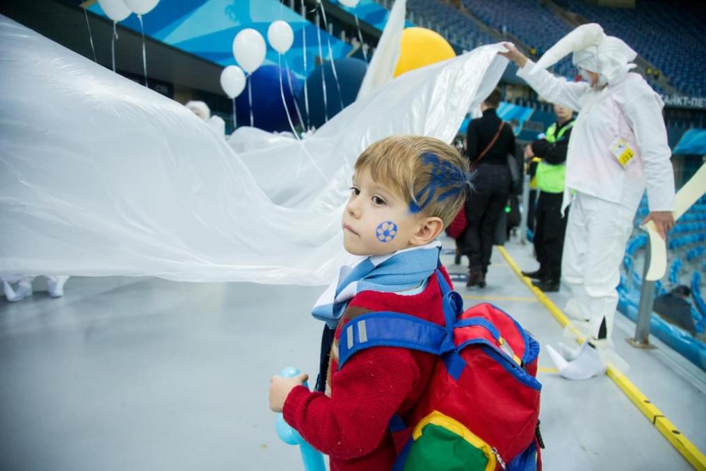 Новогодний «Фан-Променад» на матче «Зенит» — «Урал»