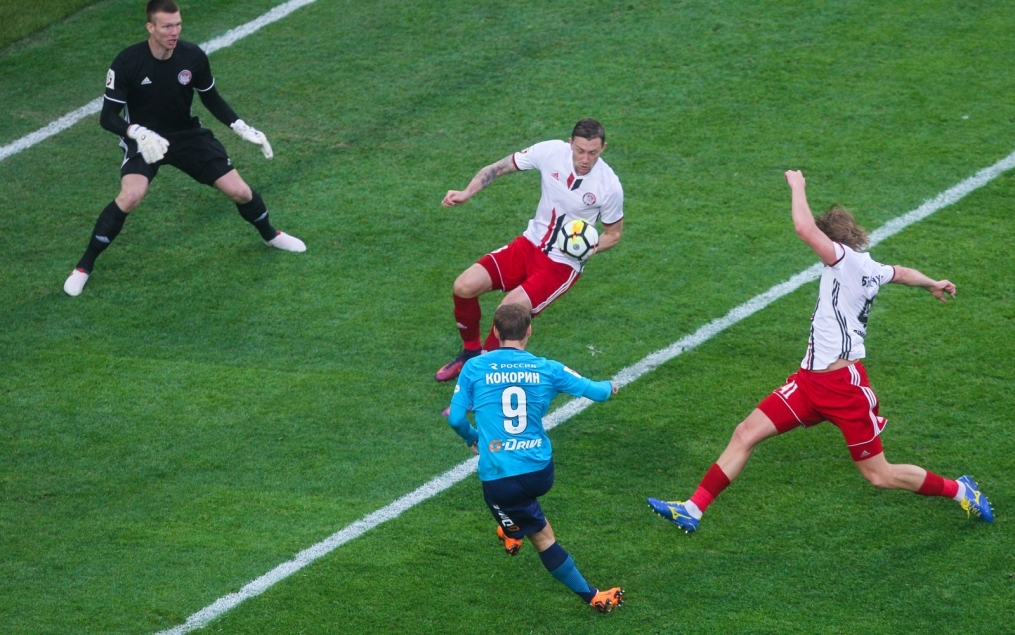 РОСГОССТРАХ-Чемпионат России 2017/18, «Зенит» — «Амкар»