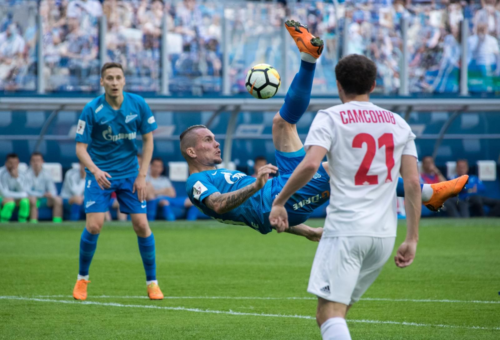РОСГОССТРАХ-Чемпионат России 2017/18, «Зенит» — СКА-Хабаровск