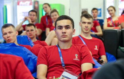 Сергей Семак встретился с волонтерами Чемпионата мира по футболу FIFA 2018