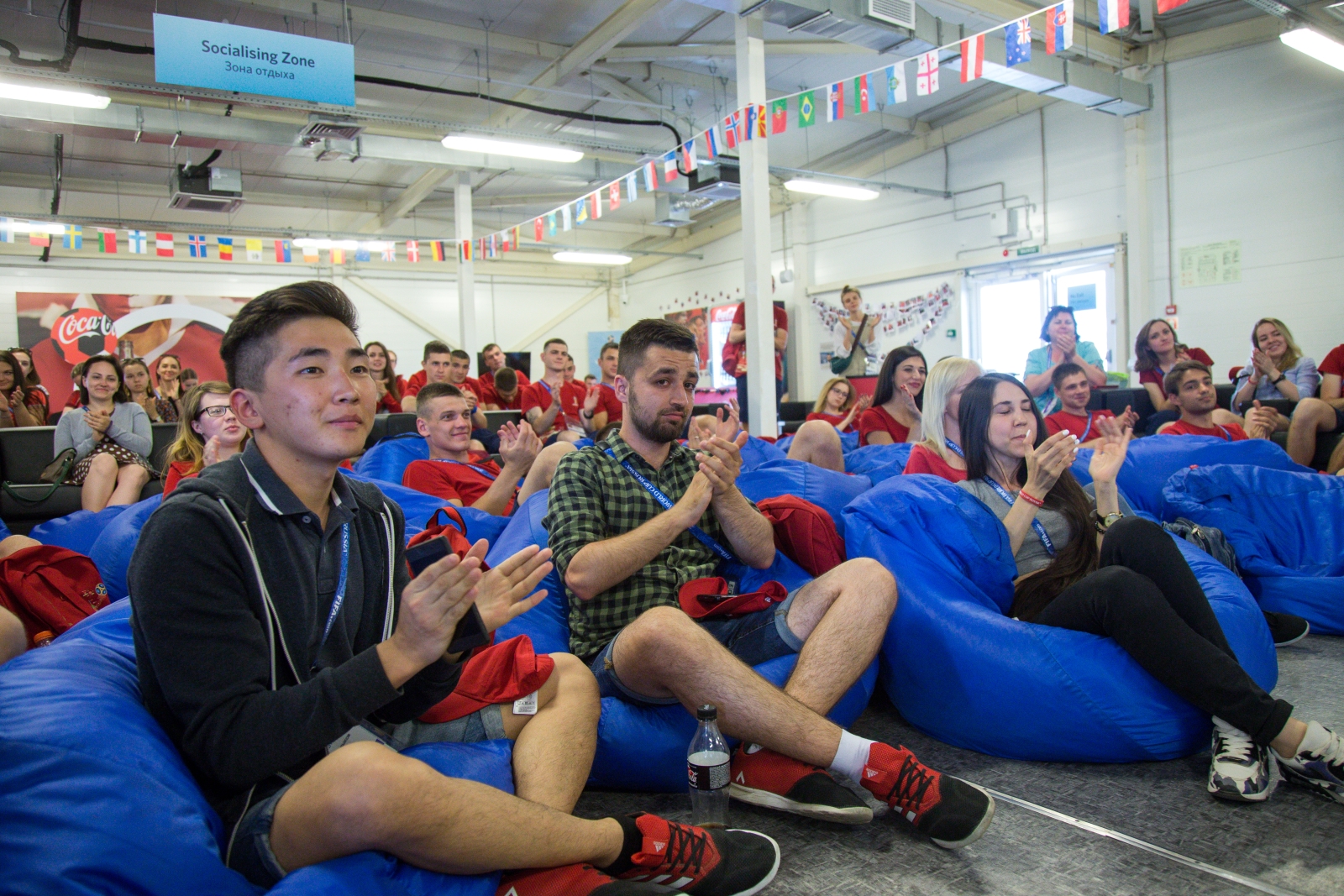 Сергей Семак встретился с волонтерами Чемпионата мира по футболу FIFA 2018