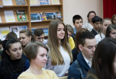 «90 добрых дел»: Алексей Игонин встретился со школьниками