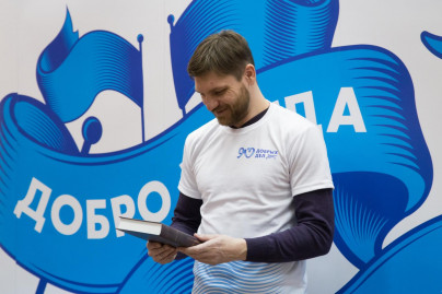 «90 добрых дел»: Алексей Игонин встретился со школьниками