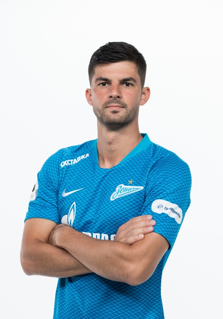 Фотосессия футболистов и тренеров основного состава ФК «Зенит» сезона 2018/19