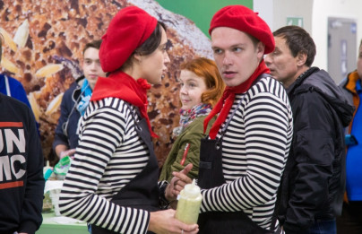 Фан-променад перед матчем «Зенит» — «Бордо»