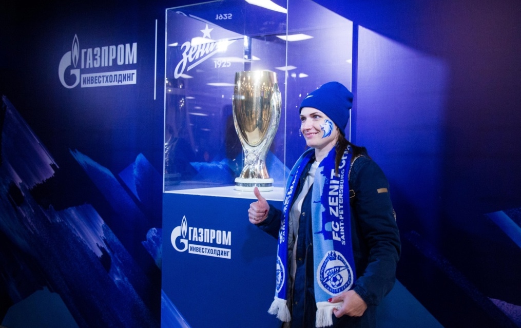 Фан-променад перед матчем «Зенит» — «Бордо»