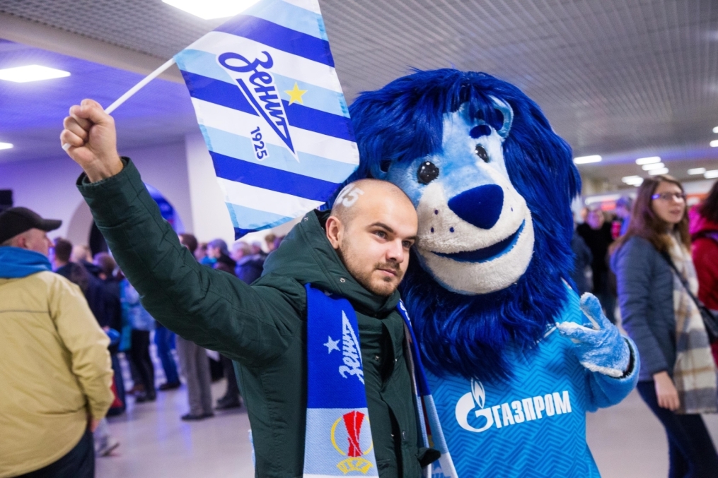 Фан-променад перед матчем «Зенит» — «Бордо»