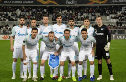 Лига Европы УЕФА 2018/19, «Бордо» — «Зенит»
