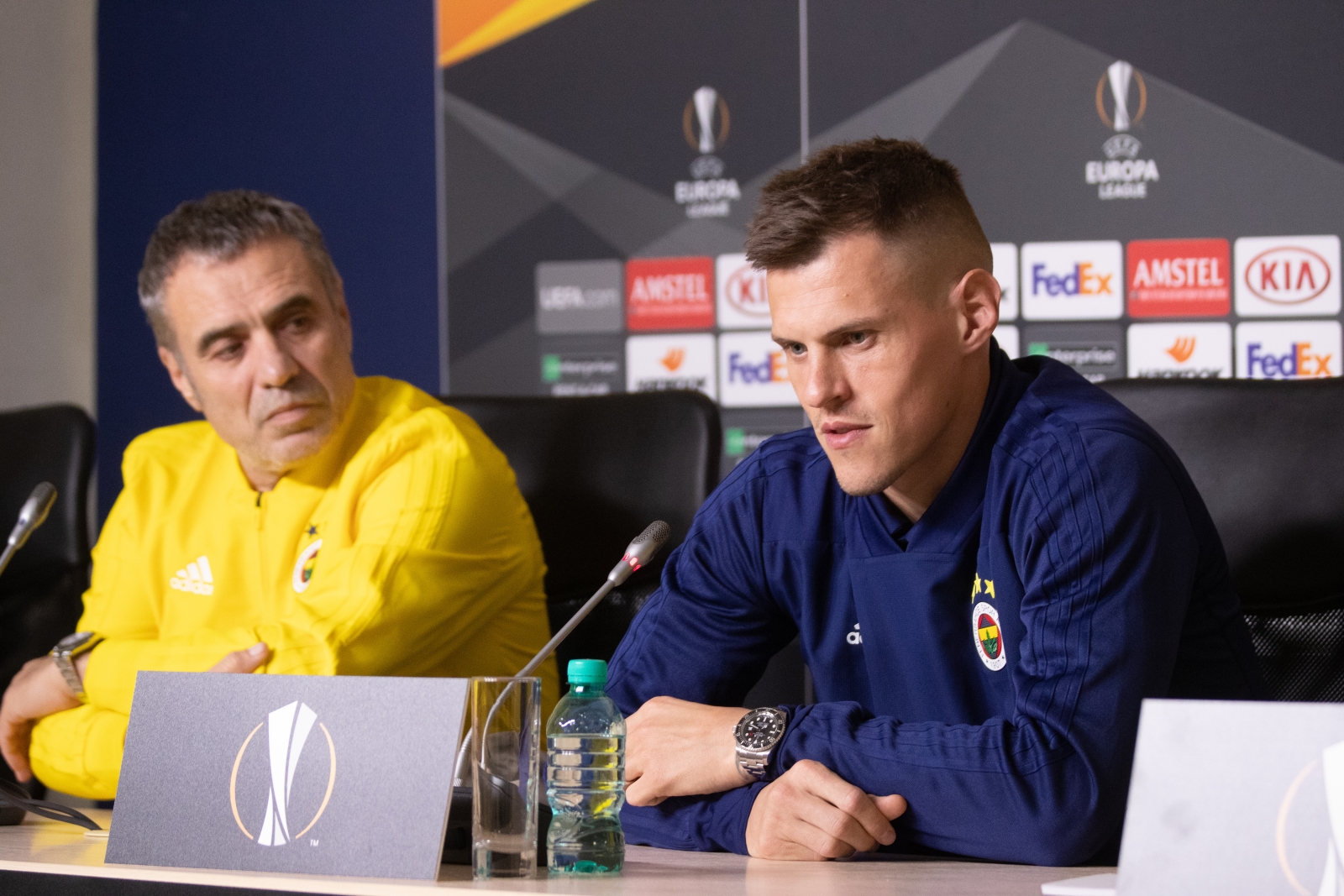 Брифинг «Фенербахче» перед матчем «Зенит» — «Фенербахче