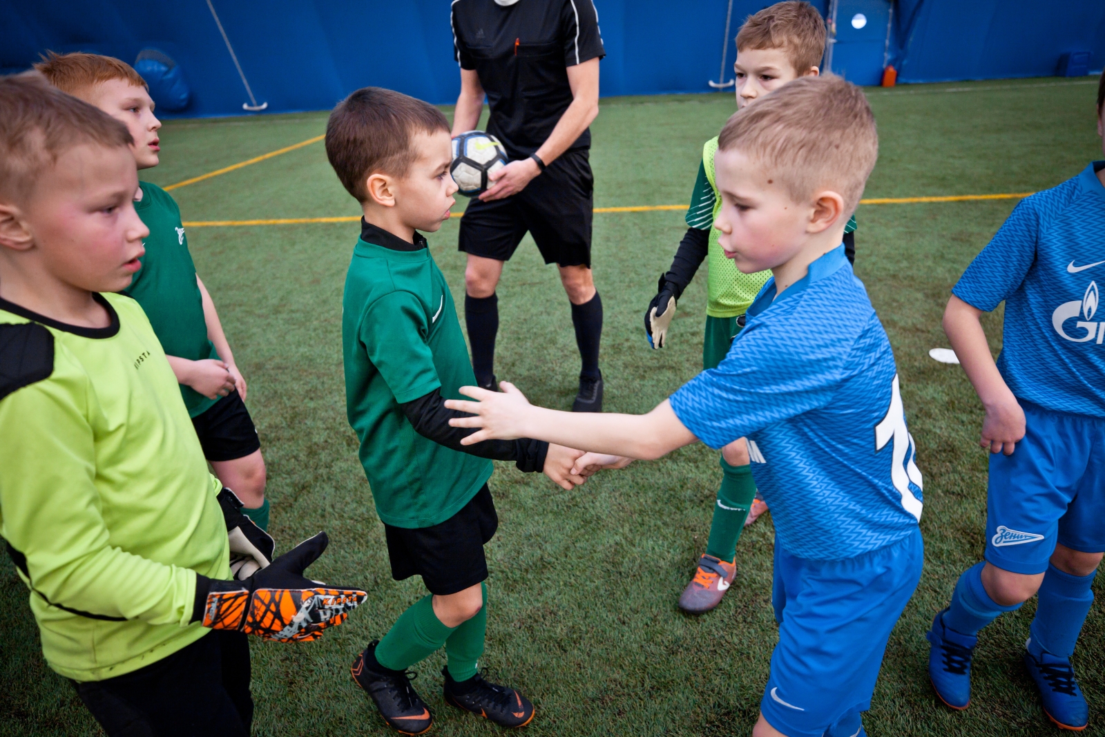 Чемпионат филиалов Академии U8: первый день