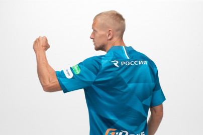 Фотосессия футболистов и тренеров основного состава ФК «Зенит» сезона 2019/20