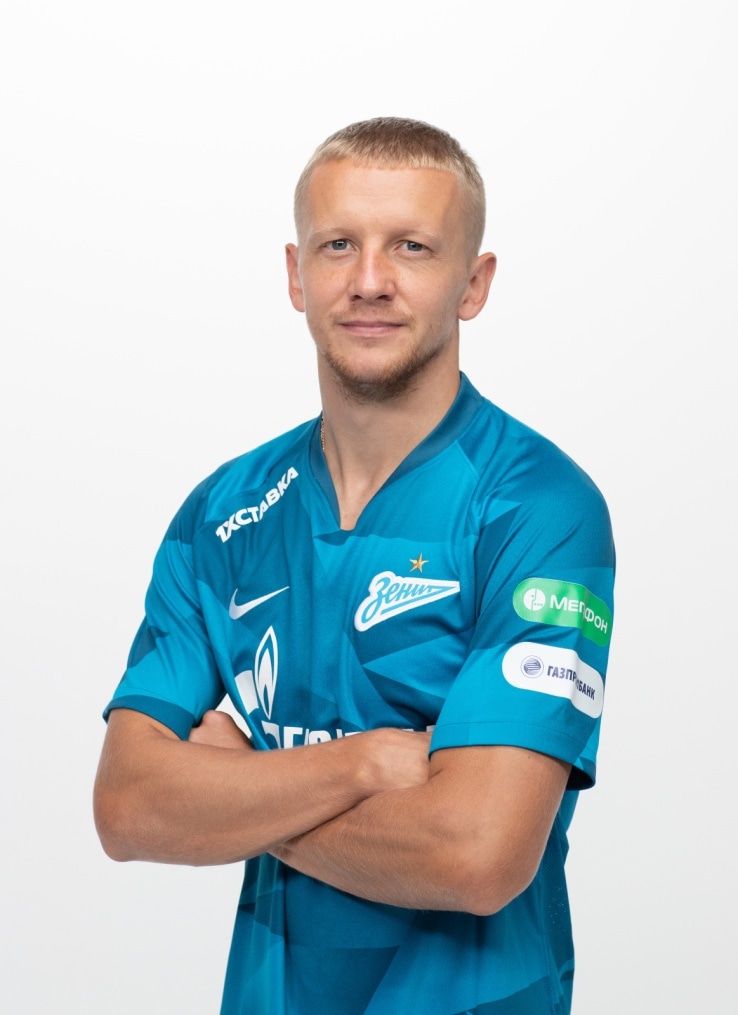 Фотосессия футболистов и тренеров основного состава ФК «Зенит» сезона 2019/20