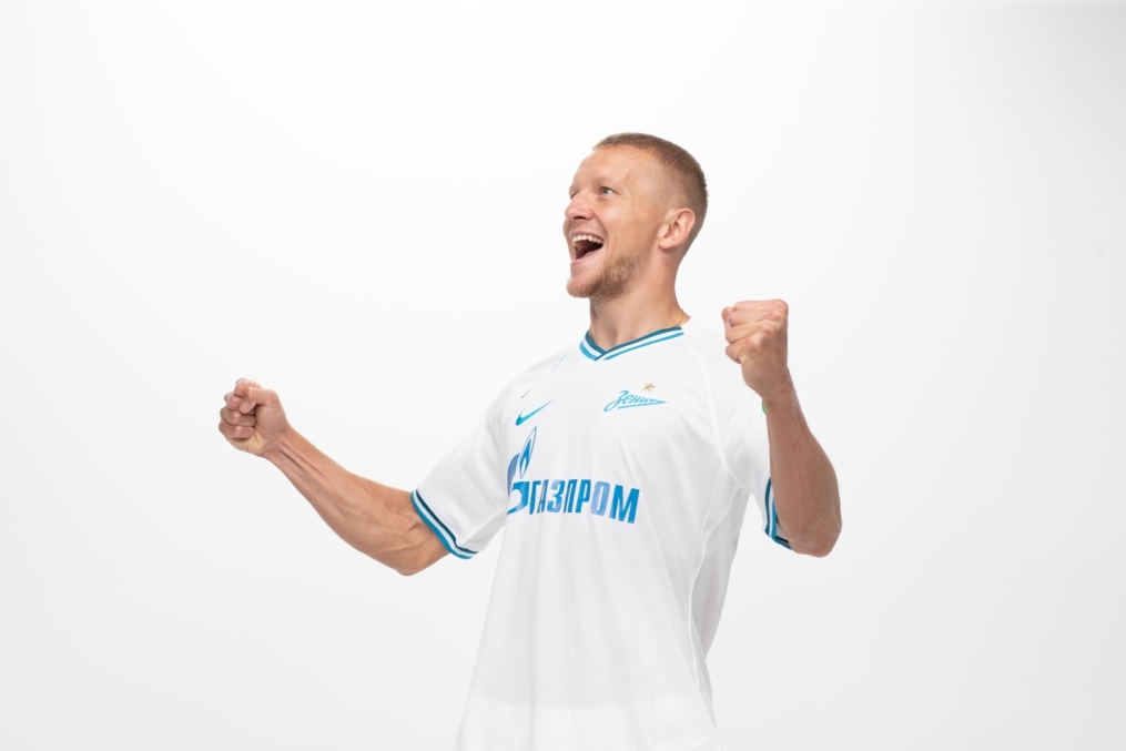 Фотосессия футболистов и тренеров основного состава ФК «Зенит» сезона 2019/20