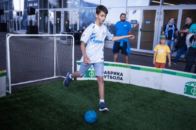 Спорт-Променад «Чемпионат болельщиков» перед матчем «Зенит» — «Ахмат»