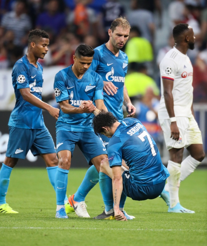 Лига Чемпионов УЕФА 2019/20, «Лион» — «Зенит»