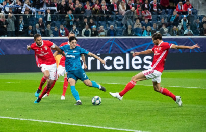 Лига Чемпионов УЕФА 2019/20, «Зенит» — «Бенфика»