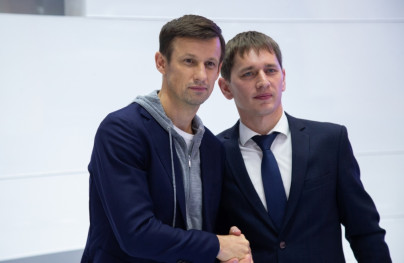 Автограф-сессия Сергея Семака на Петербургском международном газовом форуме