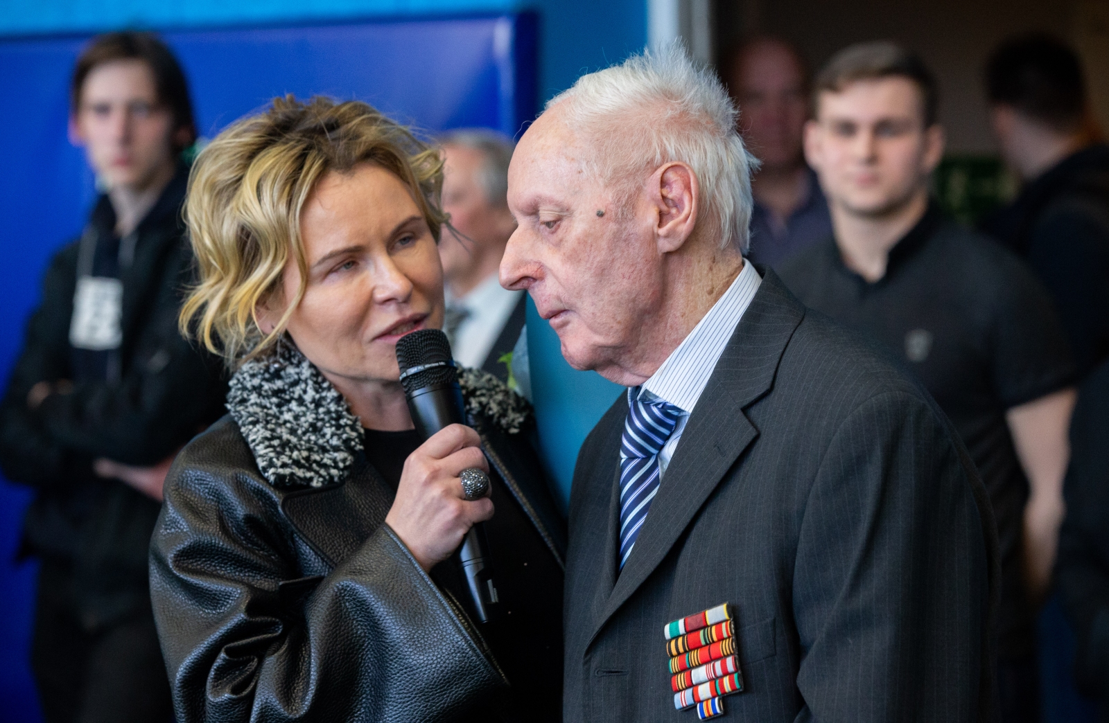 Церемония поздравления Дмитрия Николаевича Бесова с 95-летием