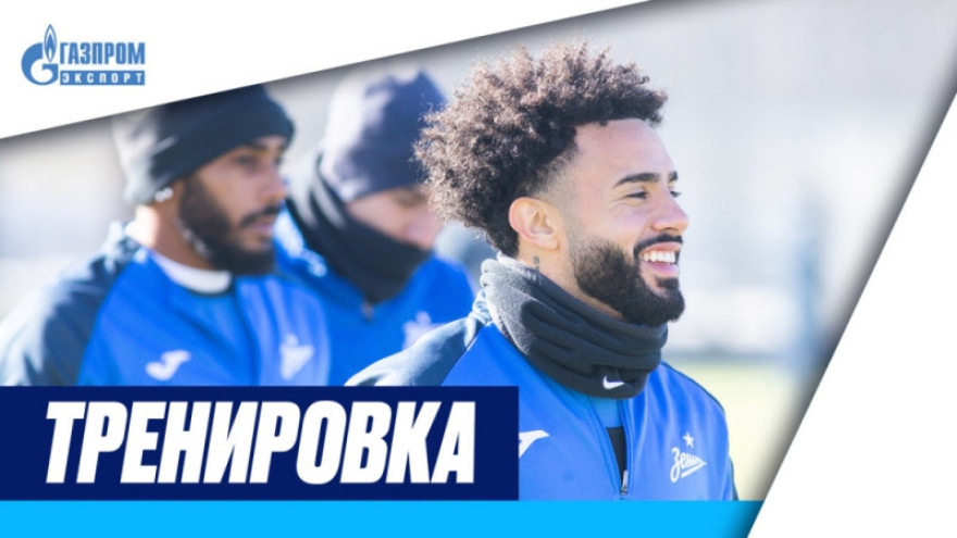 Открытая тренировка «Зенита» перед матчем с «Ростовом» Открытая тренировка «Зенита» перед матчем с «Ростовом»