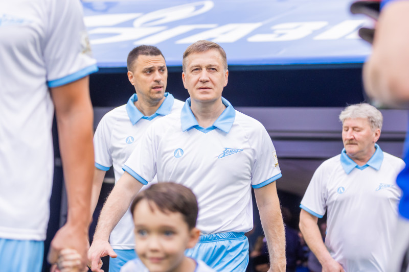 Матч легенд «Зенита» при поддержке Winline