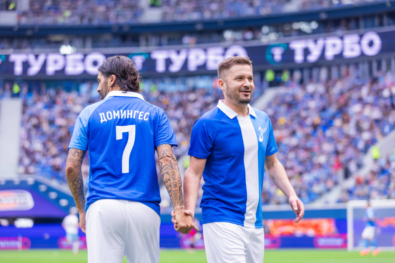 Матч легенд «Зенита» при поддержке Winline