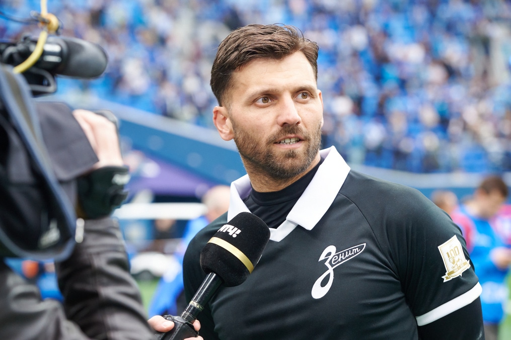 Матч легенд «Зенита» при поддержке Winline