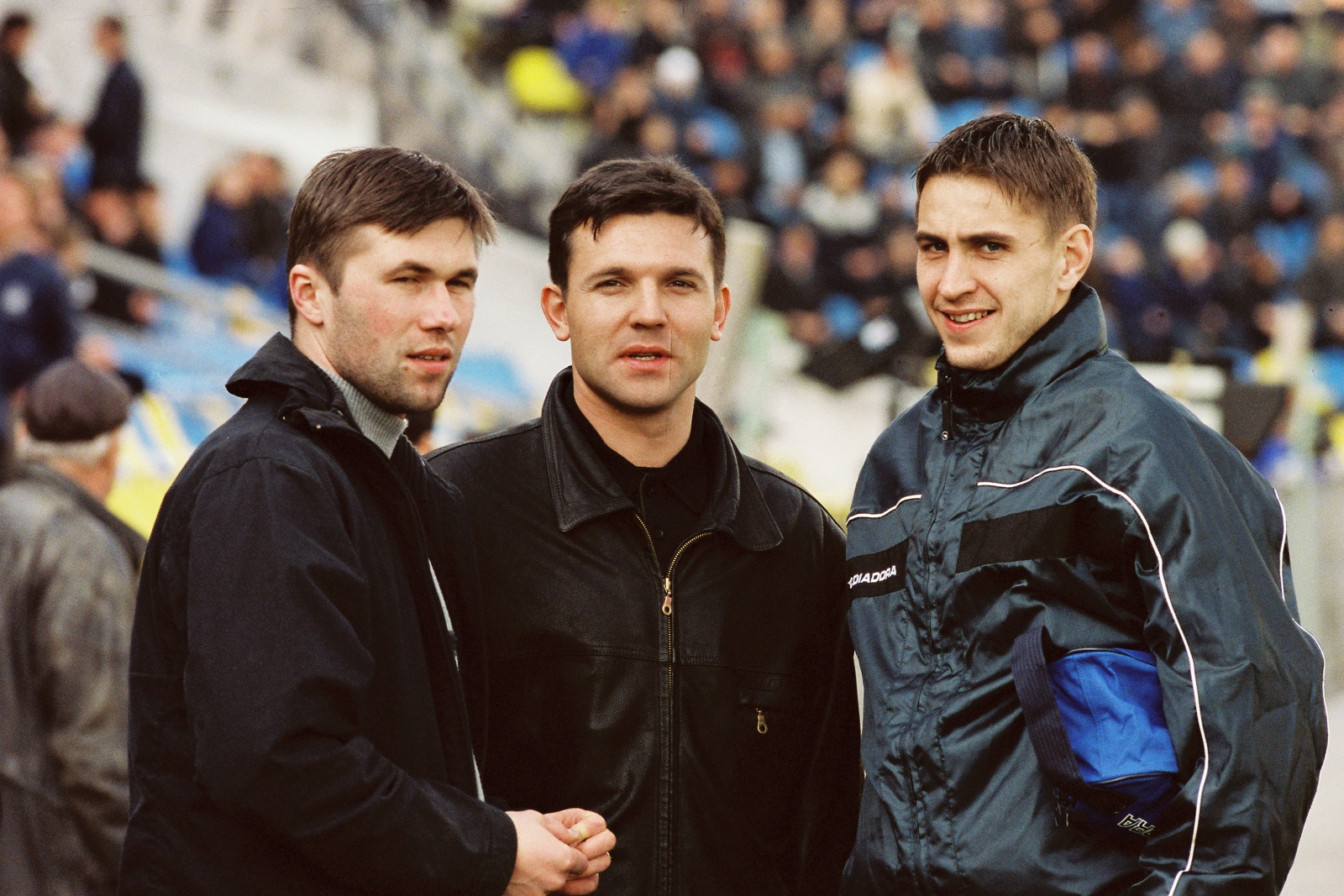 2002 год. Попович, Гусаков, Ранджелович.