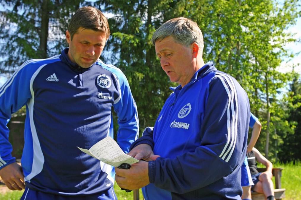 Футболист футбольного клуба «Зенит» Генадий Попович 