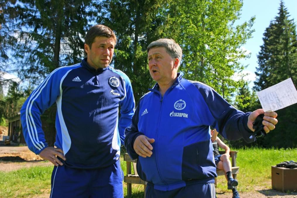Футболист футбольного клуба «Зенит» Генадий Попович 