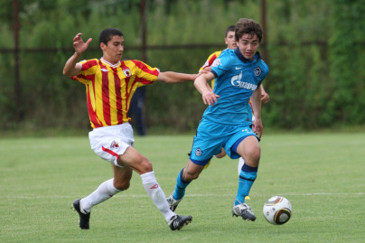 Первенство молодежных составов 2010 года. Матч  ФК