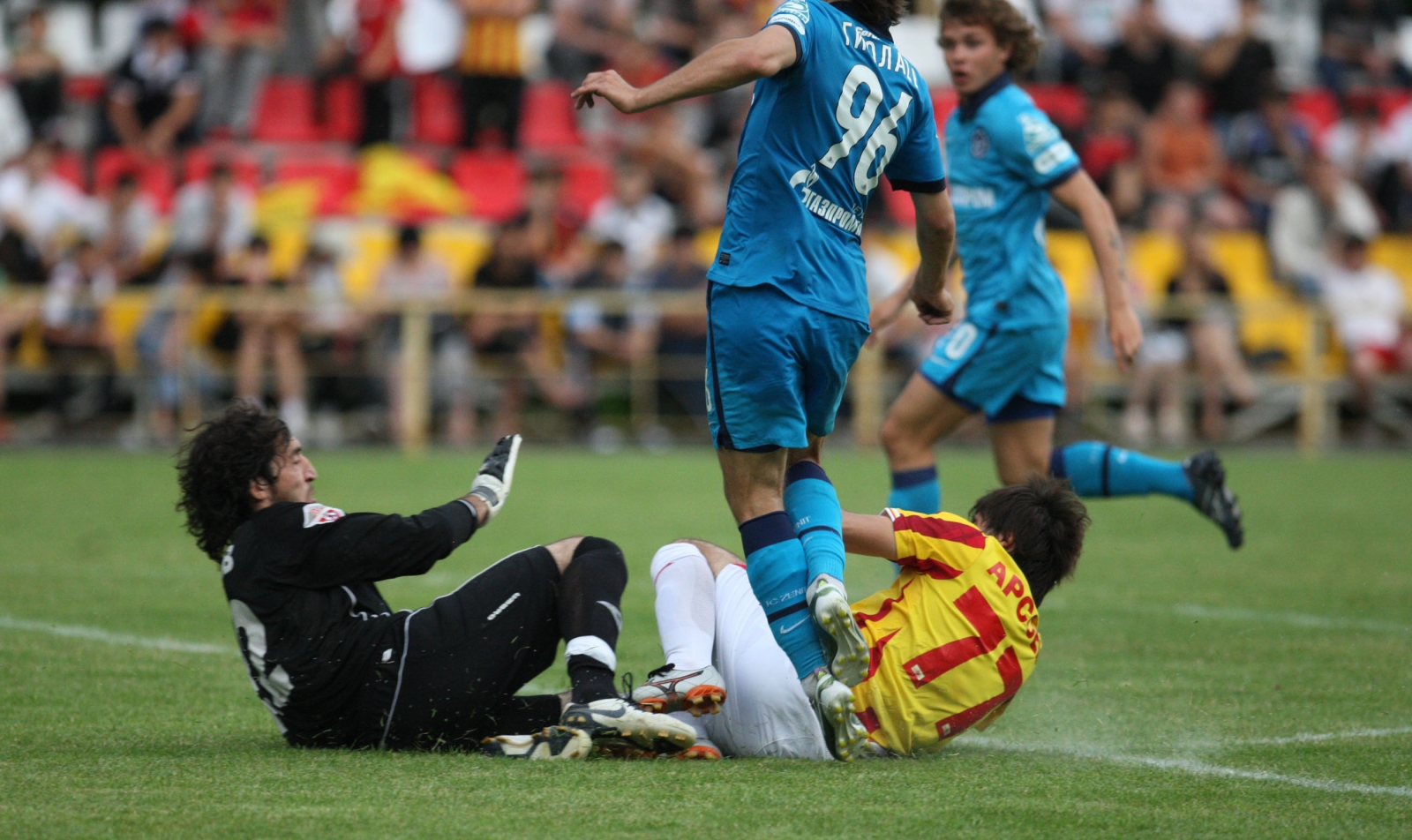 Первенство молодежных составов 2010 года. Матч  ФК»Алания(м)—Зенит(м) 1:0