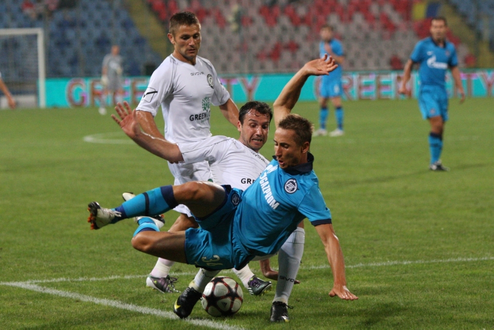 Лига  Чемпионов 2010/2011 УЕФА 2010. Матч Унрия:Зенит