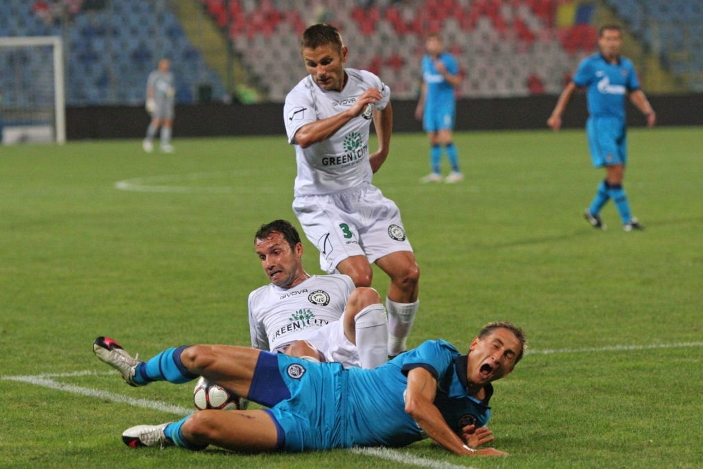 Лига  Чемпионов 2010/2011 УЕФА 2010. Матч Унрия:Зенит