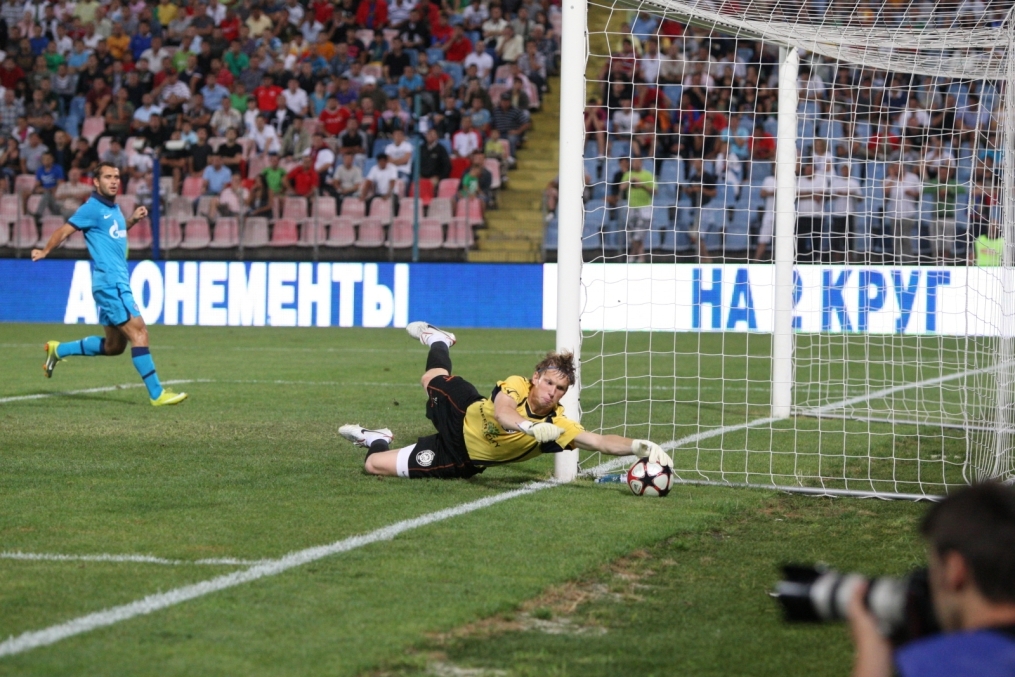 Лига  Чемпионов 2010/2011 УЕФА 2010. Матч Унрия:Зенит