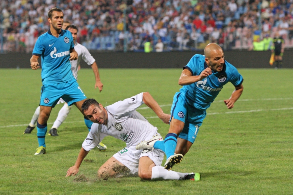 Лига  Чемпионов 2010/2011 УЕФА 2010. Матч Унрия:Зенит