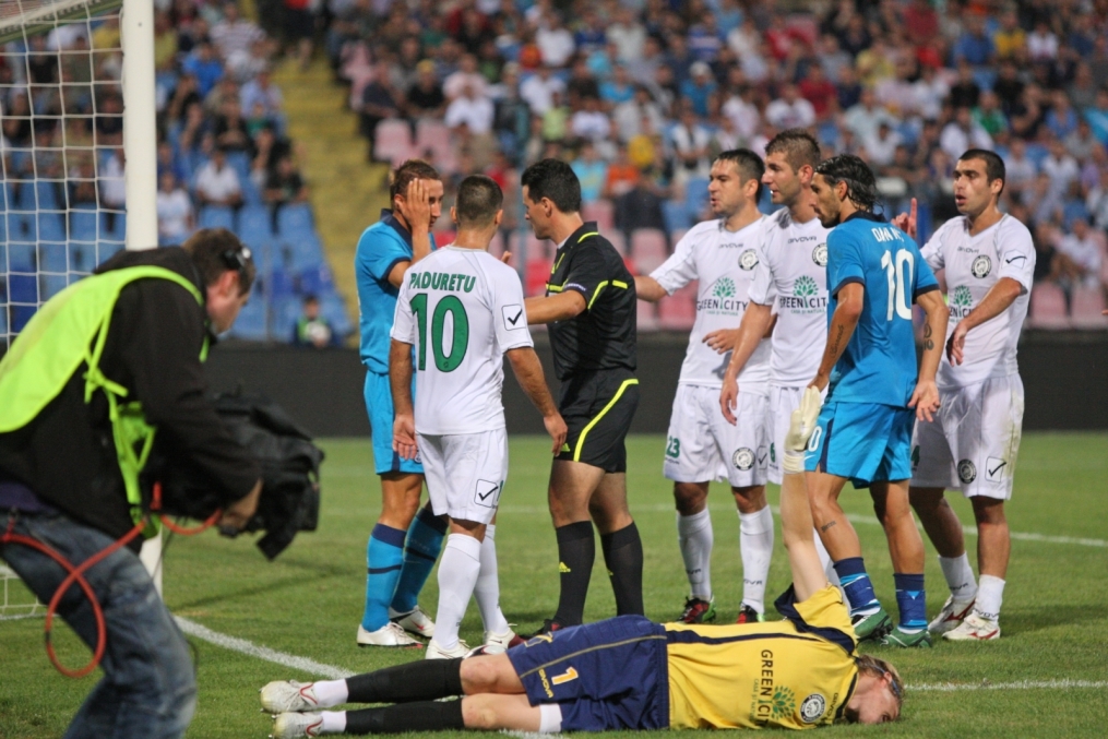 Лига  Чемпионов 2010/2011 УЕФА 2010. Матч Унрия:Зенит