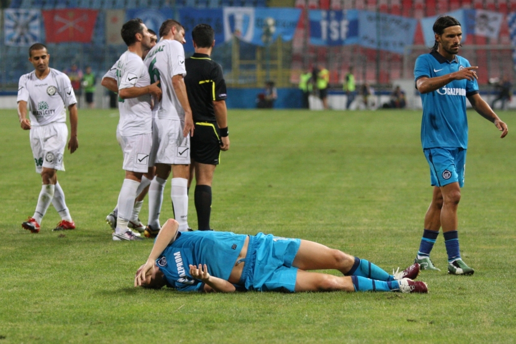Лига  Чемпионов 2010/2011 УЕФА 2010. Матч Унрия:Зенит